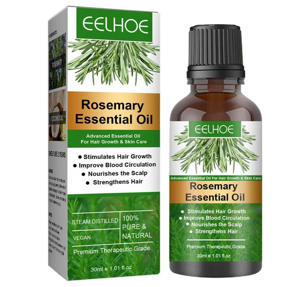 Rosemary Essential Oil Hair Growth Oils Pure Natural 30ML Hair Essential Oils For Nourish Shiny Hair Healthy Hair Care