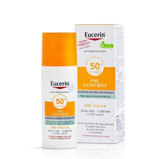 Eucerin Sun Protection Gel Cream for Oily Skin - 50 ml