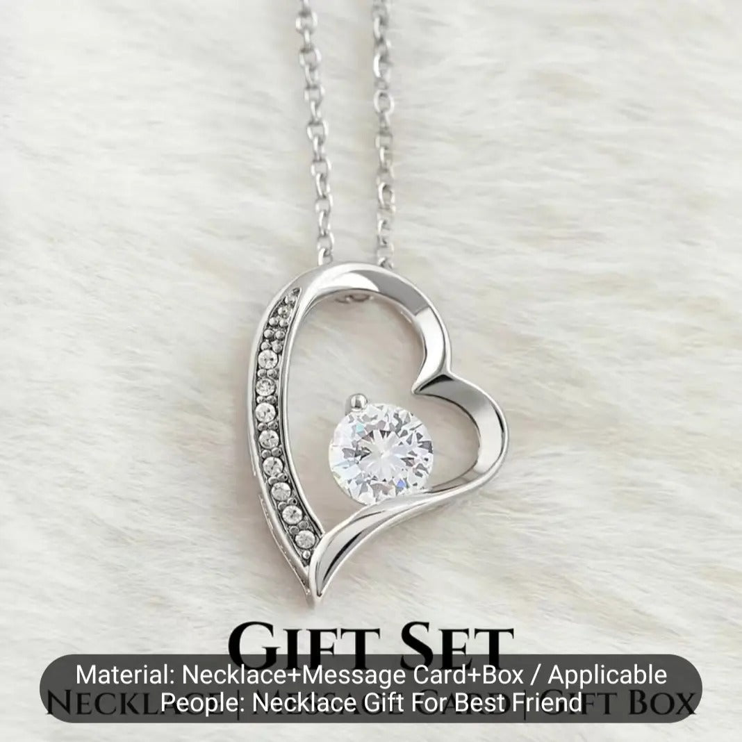 Eternal Love: Couples Necklace Gift Set for Her Birthday