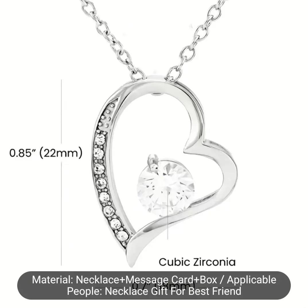 Eternal Love: Couples Necklace Gift Set for Her Birthday