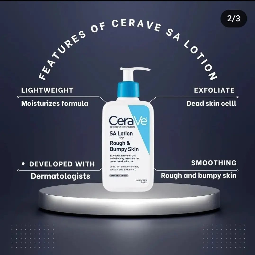 CeraVe SA Lotion for Rough & Bumpy Skin