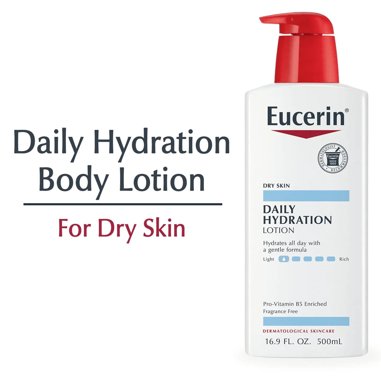 Eucerin Daily Hydration Skin Lotion, 16.9 Ounce Body Care