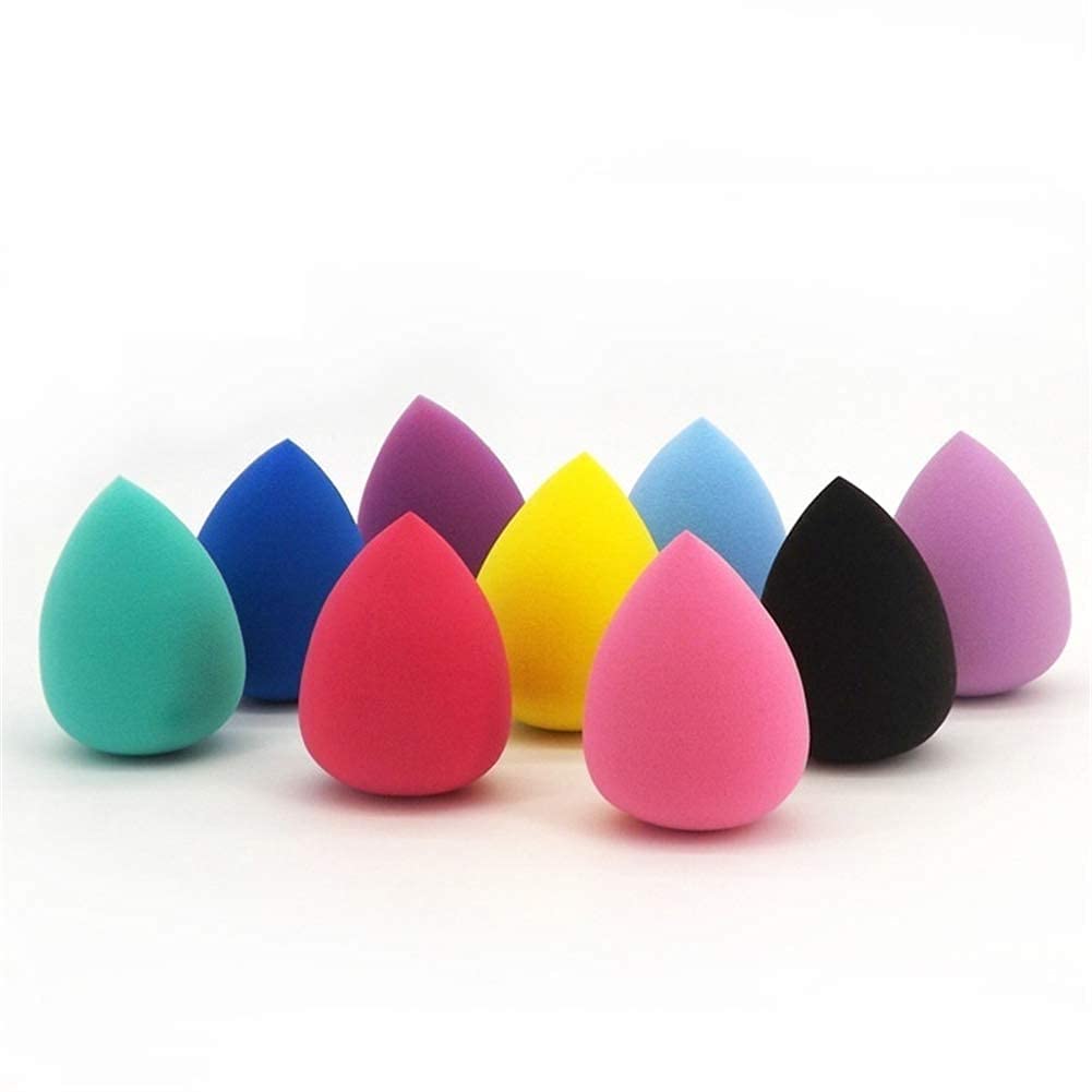 Women's & Girl's Fozzby 6in1 Multicolor Makeup Sponge Beauty Blenders Pack with 1 Pink Mushroom Head Beauty Blender