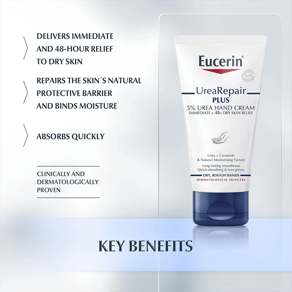 Eucerin Urea Repair Plus Hand Cream 5% Urea 75ml