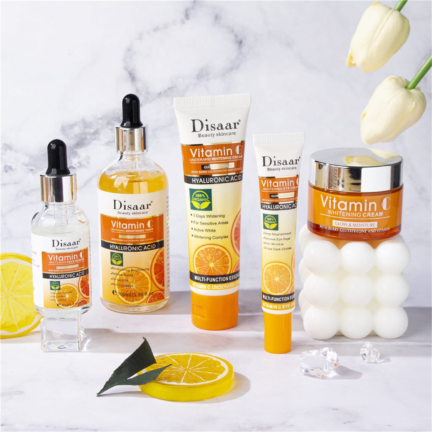 Disaar Vitamin C Whitening Facial Skin Care Set