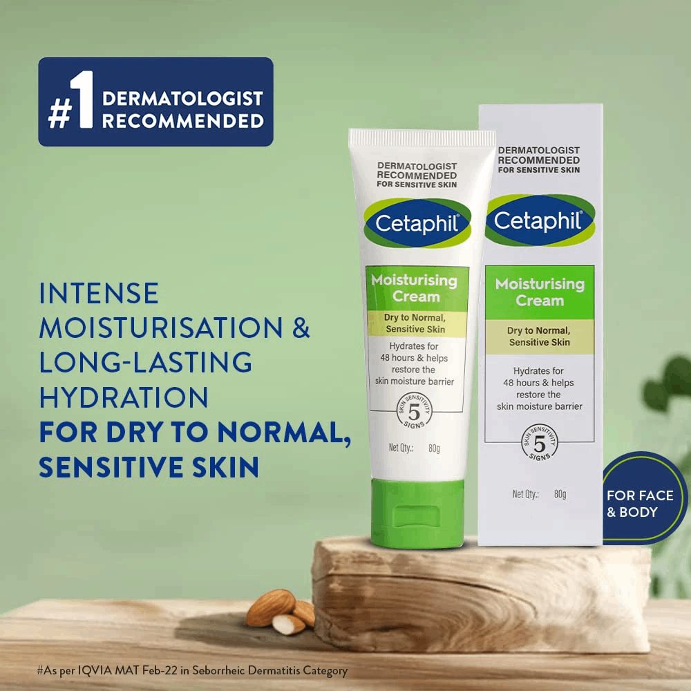 Cetaphil Moisturizing Cream for Dry Skin 85 gm