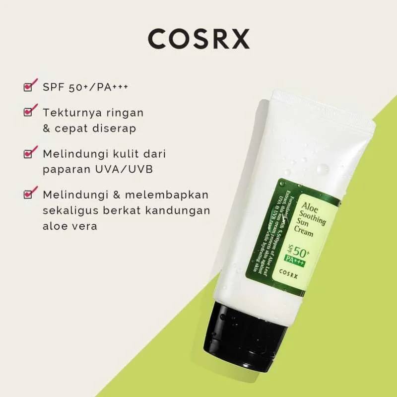 Cosrx Aloe Soothing Sun Cream SPF50+