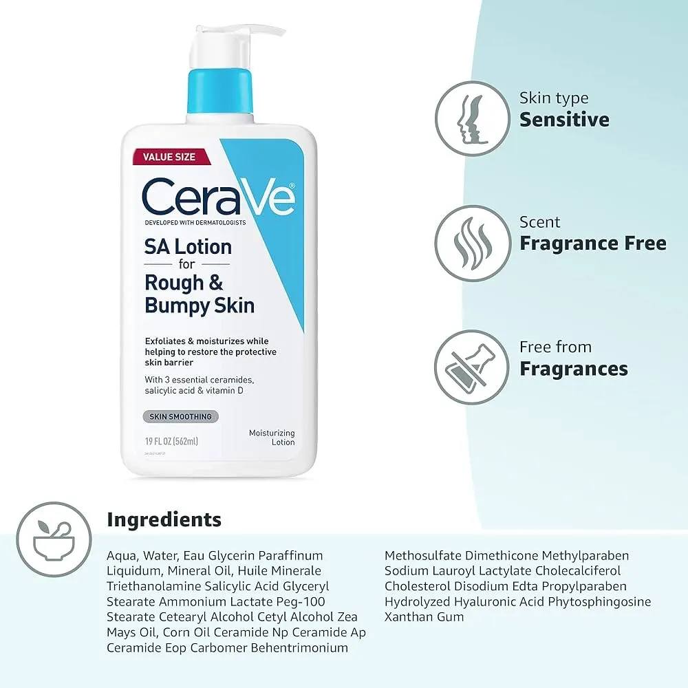 Cerave SA Lotion For Rough & Bumpy Skin 237-Ml