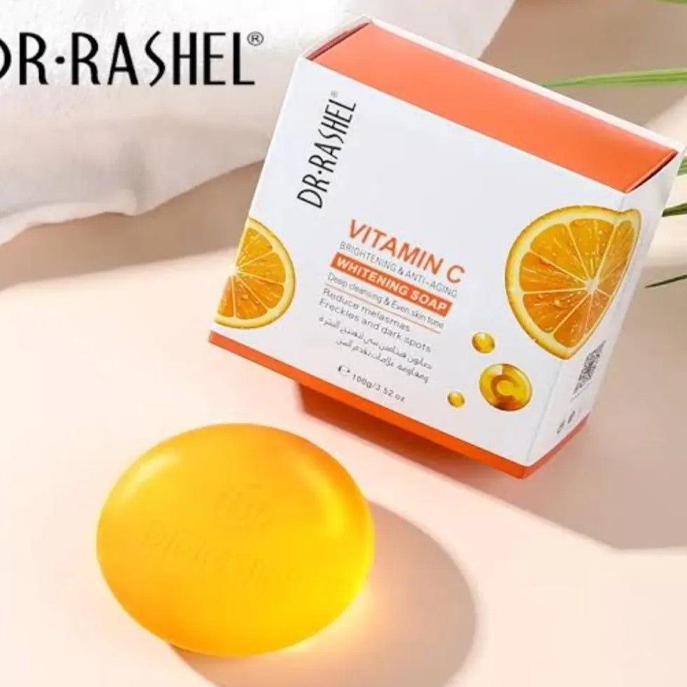 DR.RASHEL Vitamin C Whitening Deep Cleansing Even Skin Tone Soap - 1545