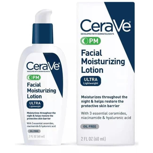 CeraVe PM Facial Moisturizing Lotion