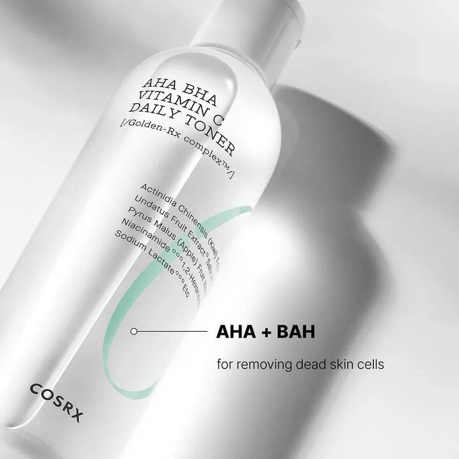 COSRX AHA/BHA Clarifying Treatment Toner, 5.07 fl.oz / 150ml | Exfoliating Facial Spray | Korean Skin Care, Hydrating, Mild Exfoliation, Vegan, Animal Testing Free, Paraben Free