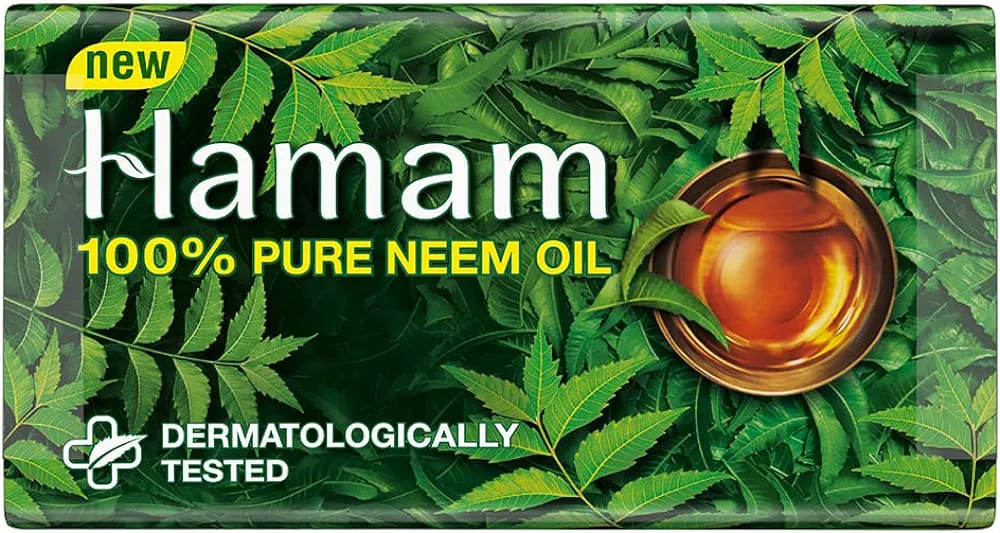 Hamam 100% Pure Neem Oil Bar Soap 150g