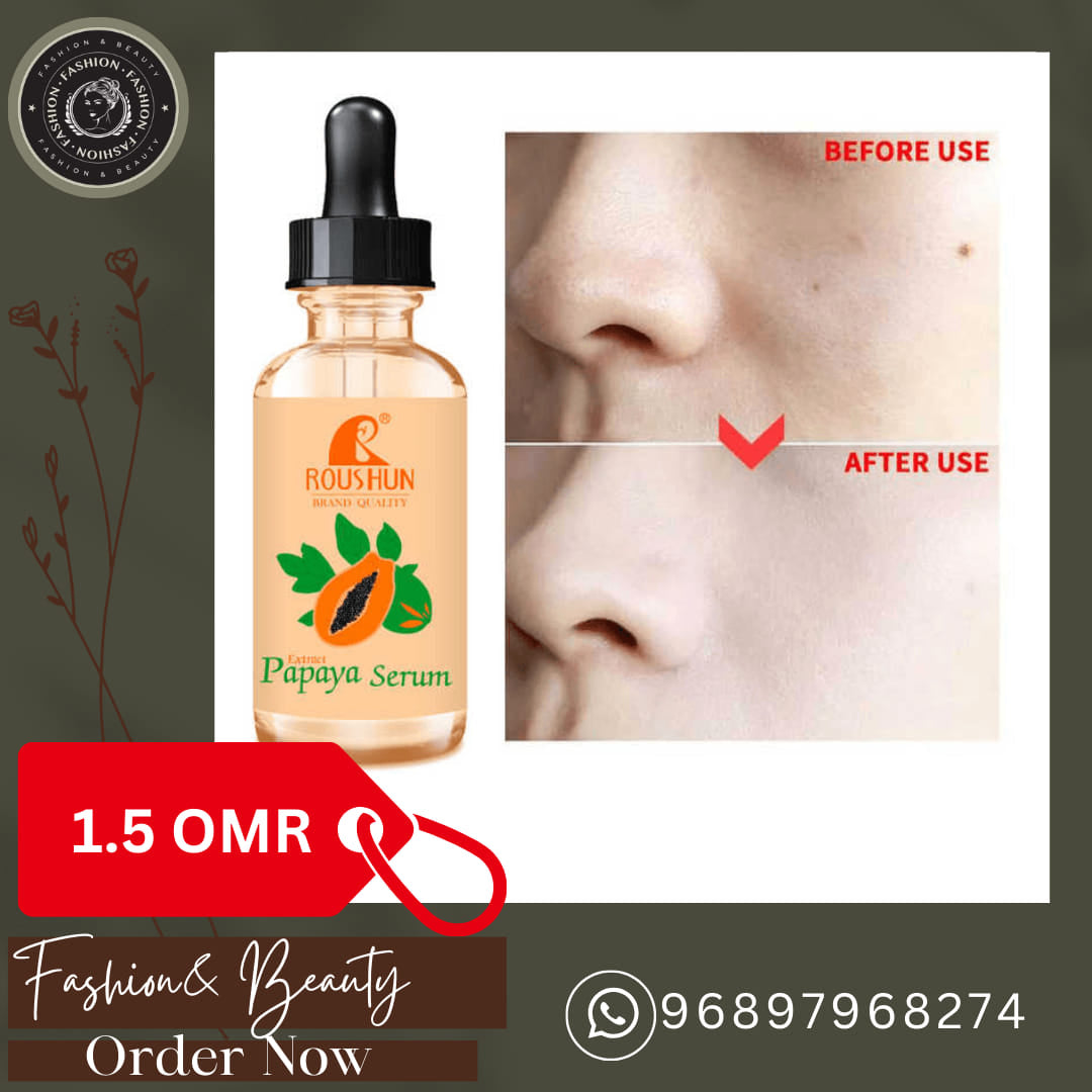 Roushun Papaya Face Serum OEM/ODM, Acne triple clear