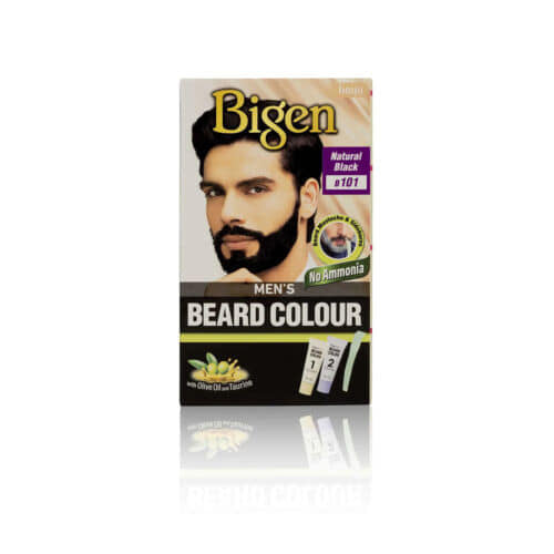 Bigen Men's Beard Color - Natural Black 101