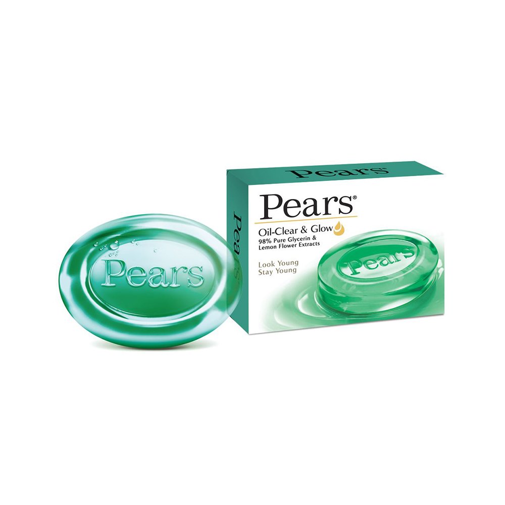 PEARS OIL CLEAR & GLOW SOAP 125G