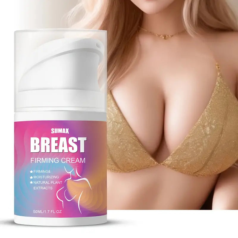 1.69oz Breast Firming Cream, Moisturizer For Breast Massage Moisturizing Firming Women's Body Skin Care Cream For Women