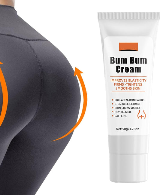 Skin Firming Cream for Butt | 50g Travel-Friendly Hips Firming Cream for Sagging Skin,Buttocks Moisturizer for Teen Girls, Ladies, Middle-Aged People, Postpartum Female Puzzlegame