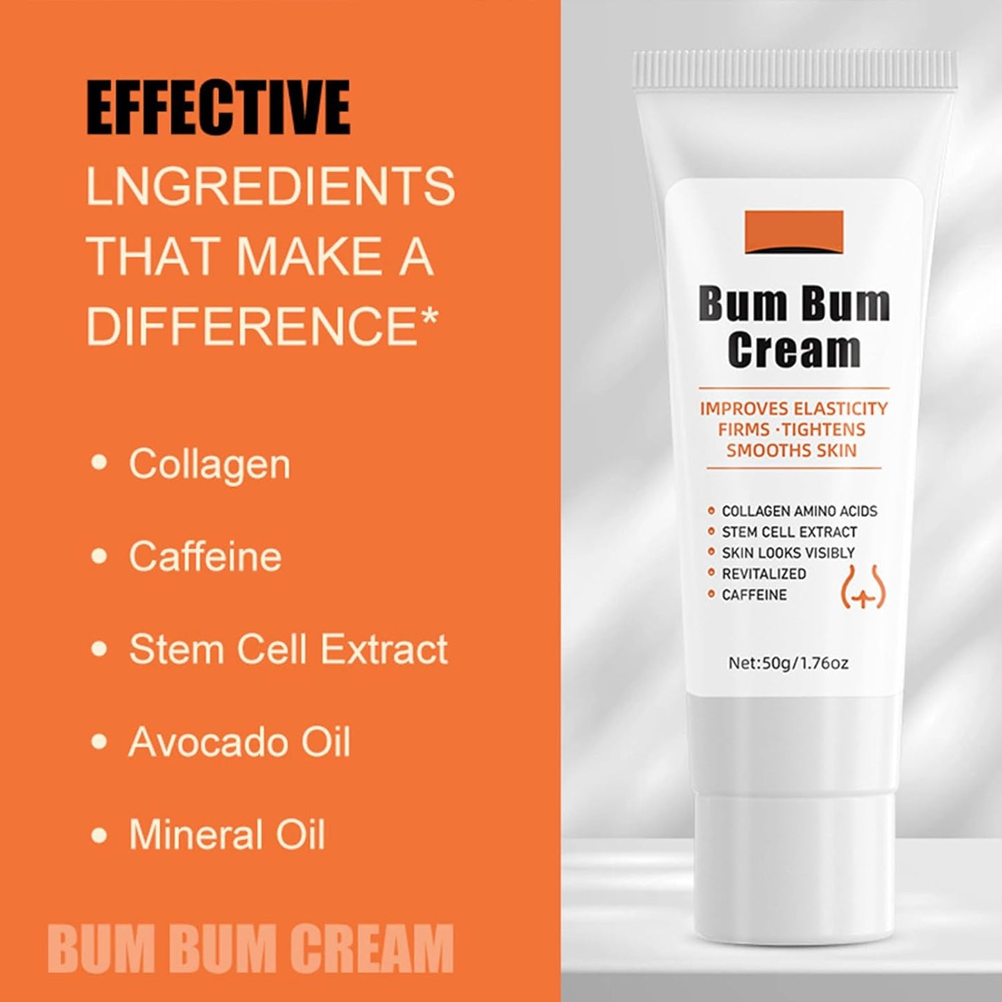 Skin Firming Cream for Butt | 50g Travel-Friendly Hips Firming Cream for Sagging Skin,Buttocks Moisturizer for Teen Girls, Ladies, Middle-Aged People, Postpartum Female Puzzlegame