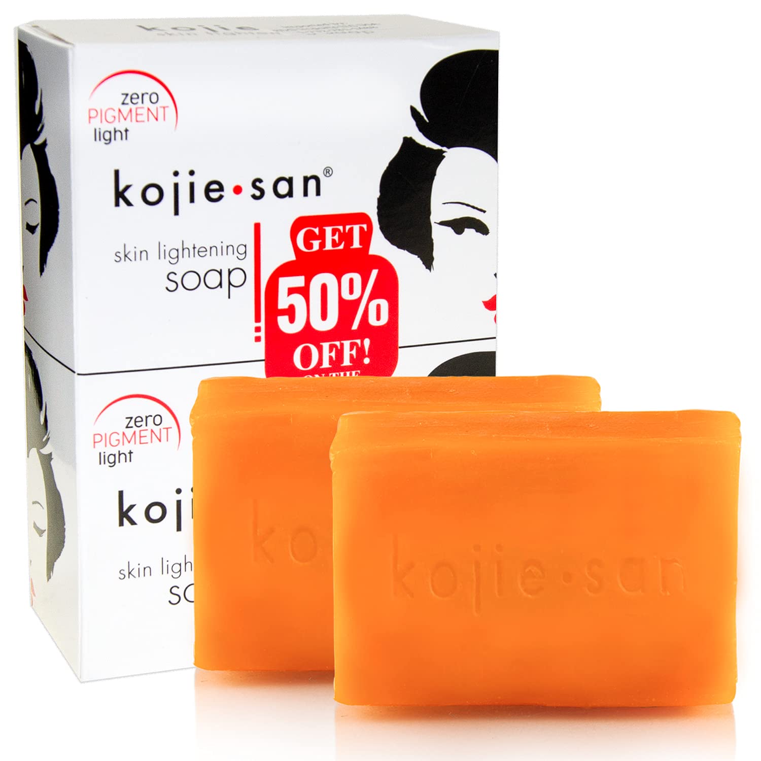 KOJIE SAN SKIN LIGHTENING SOAP (2 x 135 gram bars) by Koji San