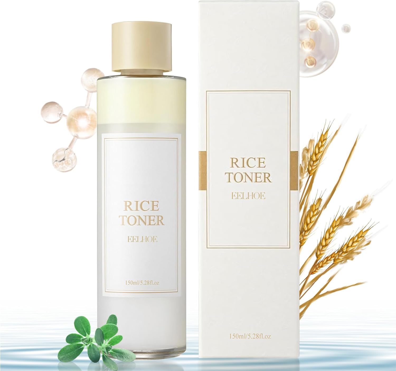 Rice Toner Korean Skincare, Im from Rice Toner, Toner Face Korean Skin Care, Moisturising and Non-Greasy, Firm Skin, Suitable for All Skin Types, 150 ml