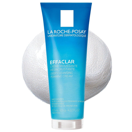 LA ROCHE POSAY Effaclar sensitive Skin cream tube face deep Cleansing foaming Cream