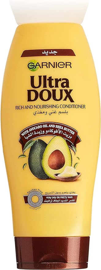 Garnier Ultra Doux Avocado Oil & Shea Butter Nourishing Conditioner, 400 ml