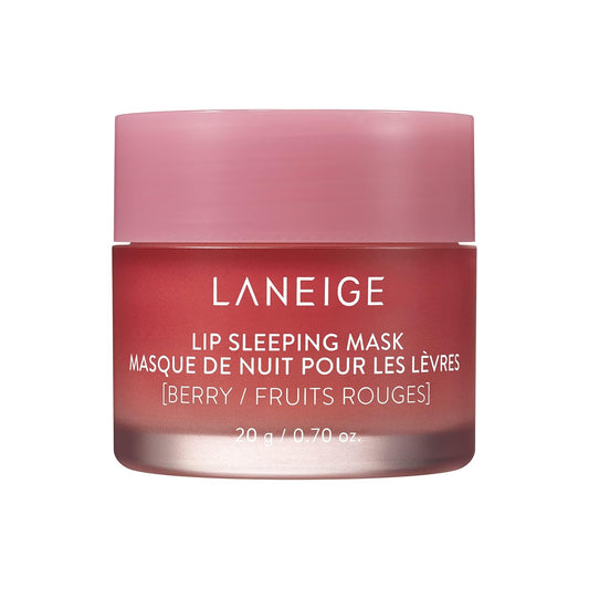 LANEIGE Lip Sleeping Mask: Nourish & Hydrate with Vitamin C, Antioxidants – Berry