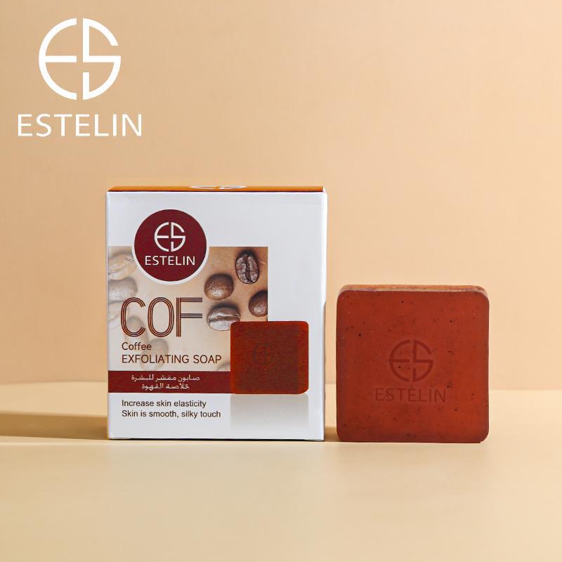 Estelin New Coffee Exfoliating Soap Increase Skin elasticity Skin is Smooth, Silky Touch