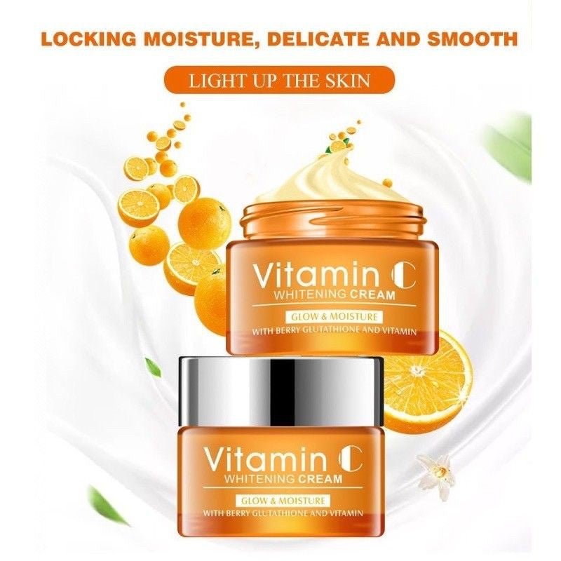 Disaar Organic Glowing Moisturizer Cream Face Anti Aging Brightening Whitening Vitamin C Face Cream