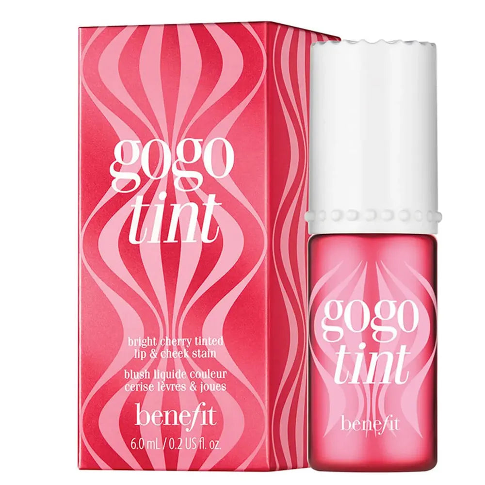 Gogotint Lip And Cheek Stain Bright Cherry Colored