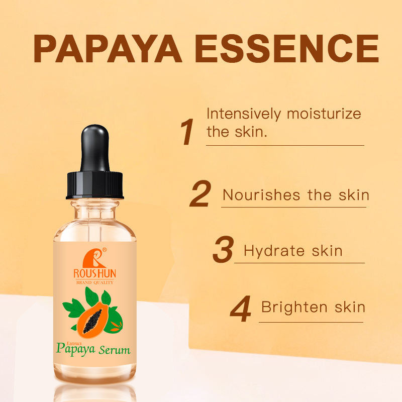 Roushun Papaya Face Serum OEM/ODM, Acne triple clear