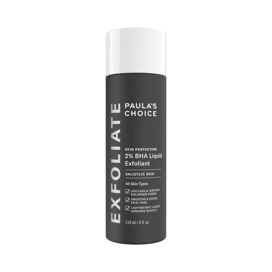 Paulas choice skin perfecting 2 bha liquid salicylic acid exfoliant 118ml