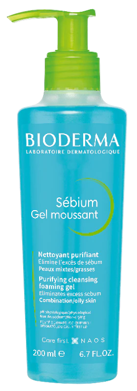 Bioderma Sebium Purifying Foaming Gel Blue 500ml