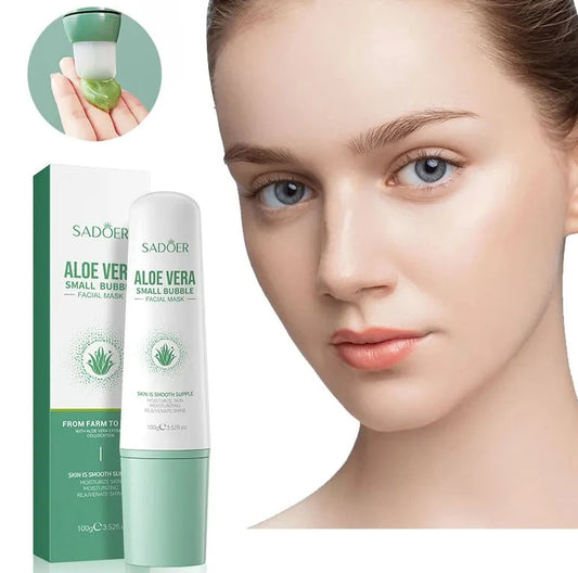 Sadoer Aloe Vera Bubble Mask Deep Cleansing & Blackheads Remover Face Mask Skin Care 100g SD97199