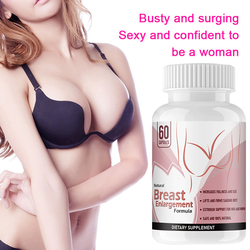 Breast Enlargement Enhancement Capsule 100% Natural Ingredients Big Breast Enhancement Pills