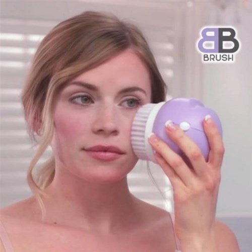 BB Brush 4 in 1 Electric Waterproof Face Facial Cleansing Brush