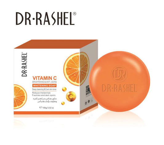 DR.RASHEL Vitamin C Whitening Deep Cleansing Even Skin Tone Soap - 1545