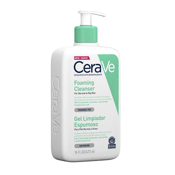 Cerave foaming cleanser 16oz-473 ml