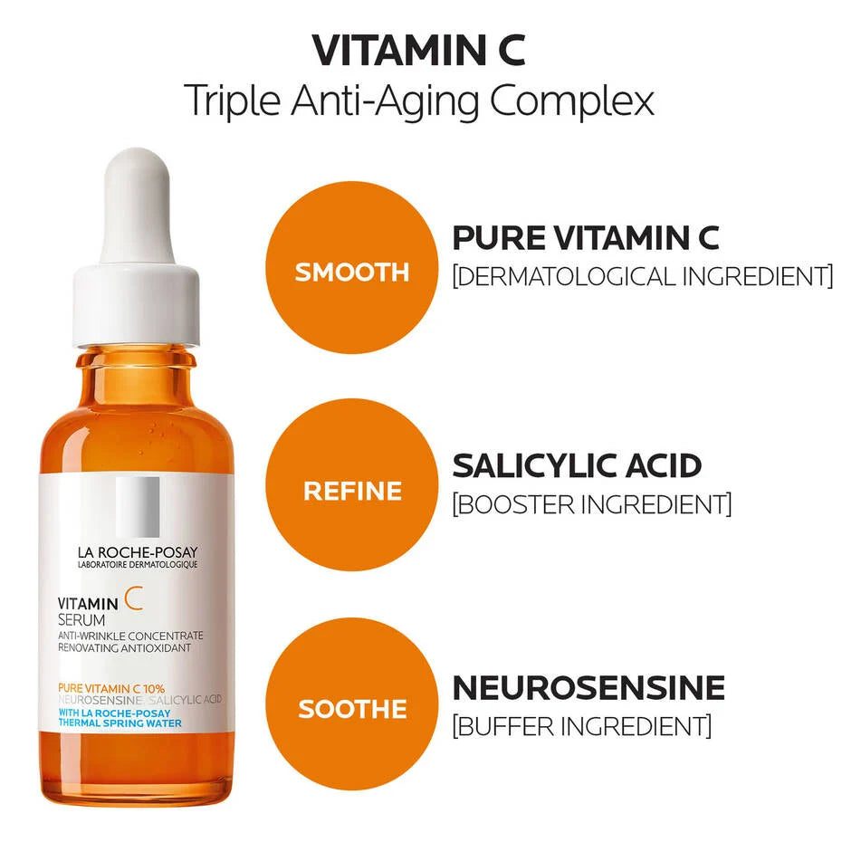 LA ROCHE -POSAY Pure Vitamin C10 Serum 30ML