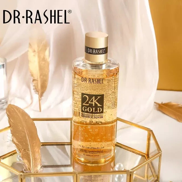 DR.RASHEL 24K Gold Facial Essence Toner Shrink Pores Moisturizing