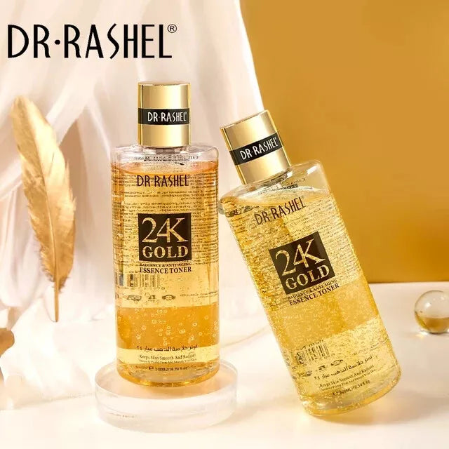 DR.RASHEL 24K Gold Facial Essence Toner Shrink Pores Moisturizing