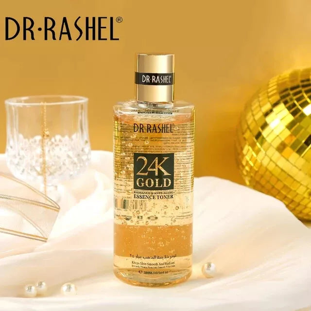 DR.RASHEL 24K Gold Facial Essence Toner Shrink Pores Moisturizing